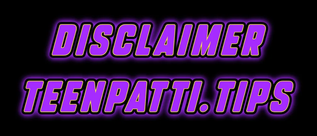 Disclaimer
